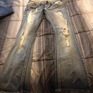 Vanilla Star flare jeans